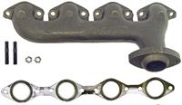 Exhaust Manifold, Cast Iron, Hardware, Gaskets, Ford, 7.3L, Driver Side, Each