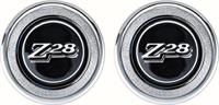 1977-79 Camaro Black Z28 Interior Door Panel Emblems