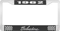 nummerplåtshållare 1962 belvedere - svart