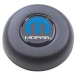 Grant Classic Series Matte Black Horn Button With Mopar Logo
