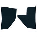 1955-59 Chevrolet/GMC Truck	 Carpet Kick Panel Inserts	 w/o Cardboard Backing	 Daytona	 Dark Blue