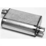 Muffler, 3" Inlet/" Outlet, Stainless Steel