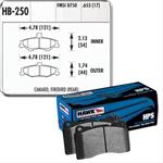 brake pads, rear, HPS