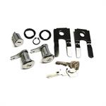Door Lock and Ignition Cylinder Set with Keys
