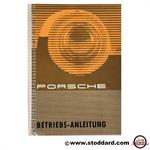 Driver's Owners Manual 356B T5 Porsche Factory Reprint