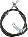 parking brake cable, 127,41 cm, rear right