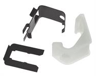 Top boot mounting clips