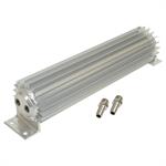 Fluid Cooler, Heat Sink, Dual Pass, Aluminum, Natural, 3.250 in. Thick, 14.250 in. Width, 2.188 in. Height