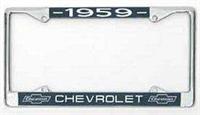 License Plate Frame,Chrm,1959