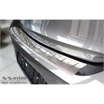 Stainless Steel Rear bumper protector suitable for Opel Corsa F Edition/Elegance HB 5-doors 2019- 'Ribs'