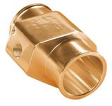 Skarvrör 32mm för vattentempgivare guld