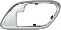 dörrhandtag inre 1995-02 GM C/K PICKUP TRUCK / SPORT UTILITY INNER DOOR HANDLE BEZEL W/O LOCK HOLE - CHROME; RH