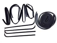 Belt Weatherstrip--Window Channel--Door Seal Kit - Driver Side & Passenger Side