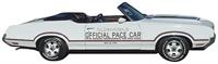 Decal, 70 Cutlass, Door Kit, Oldsmobile Official Pace Car