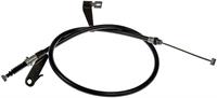 parking brake cable, 132,99 cm, rear right