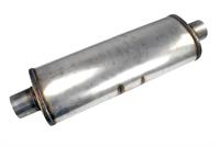 muffler, 3" in / 3" out, oval
