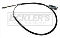 Parking & Emergency Brake Cable, Front, Half Ton