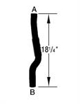 Curved Radiator Hose