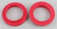 Bushings, Coil Spring Isolator, 3.750 in. I.D., 5.437 in. O.D., Polyurethane, Red