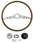 Steering Wheel Kit, Wood, 1964 Chevelle/El Camino