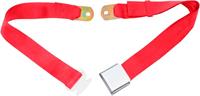 Two Point Lap Belt, Red