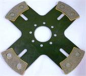 4-puck 190mm clutch disc without hub