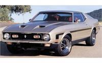 Mustang Mach I Or Boss Mustang Side Stripe Kit 1971-73 matt Black