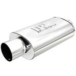 Muffler Stainless 2,25 in / 4" Out