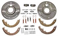 Hydraulic Brake Front Backing Plates, For 1-3/4" Drum