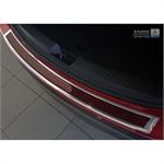 RVS Achterbumperprotector 'Deluxe' Mazda CX-5 2014- Chroom/Rood-Zwart Carbon
