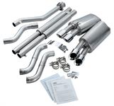 Exhaust System, Pro Series, Cat-Back, Stainless Steel, Chevy, ZR-1