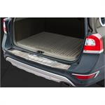 Stainless Steel Rear bumper protector suitable for Volvo XC70 Facelift 2013- 'Ribs'