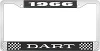 nummerplåtshållare 1966 dart - svart