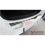 Stainless Steel Rear bumper protector suitable for Seat Leon IV ST Sportstourer 2020- 'Ribs'