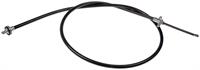 parking brake cable, 176,61 cm, rear right