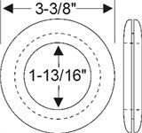 Grommet rear spare wheel/brack