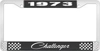 nummerplåtshållare 1973 challenger - svart