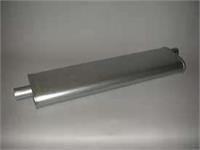 Muffler, Aluminized, Short, 23"