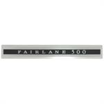 emblem "Fairlane 500", dörrpanel