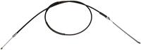 parking brake cable, 256,59 cm, rear right