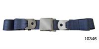 Seat belt, one personset, rear, blue