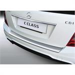 ABS Achterbumper beschermlijst Mercedes C-Klasse W204 Estate 2012- 'Brushed Alu' Look
