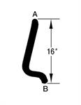 Curved Radiator Hose