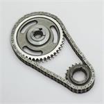 Timing Chain and Gear Set, Hi-Tech, Double Roller, Steel Sprockets, Ford, 302/351, 5.0L/5.8L, Set