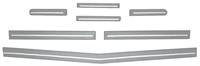 Bumper Impact Strips, Front, 1975-78 Eldorado, Kit