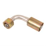 A/C Hose End, #8 Air Conditioning, 90 Degree, Beadlock, For A/C Standard Hose