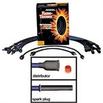 Spark Plug Wires, Flame-Thrower, 7mm, Black
