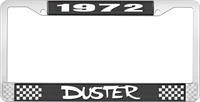 1972 DUSTER PLATE FRAME - BLACK