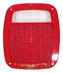 Taillight lens