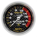 Nitrous pressure, 52.4mm, 0-2000 psi, mechanical